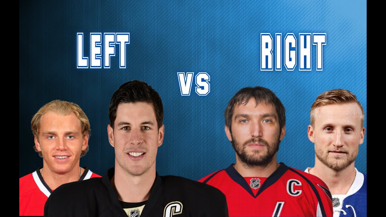 Right Handed Players vs Left Handed Players NHL 16 YouTube