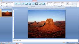 How To Make A Powerpoint 2007 Slide Landscape