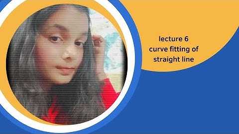 #6 Curve Fitting for straight line Engineering Mathematics unit 3 (M4) @Priya_Maam