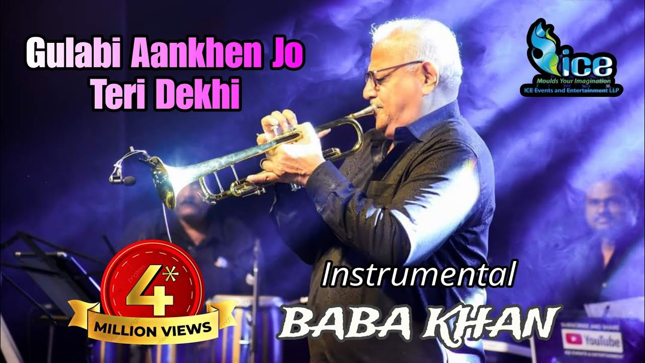 Gulabi Aankhen  Baba khan  Trumpet Instrumental Enchanting Bollywood Melody Rendition