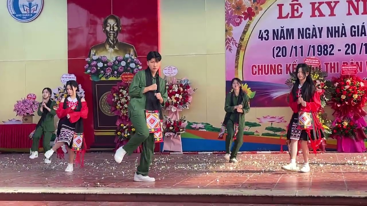 Lớp 10N - Chung kết hội thi nhảy dân vũ trường THPT Nho Quan A 20/11/2025