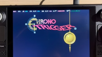 Chrono trigger on Steam Deck Valve JRPG