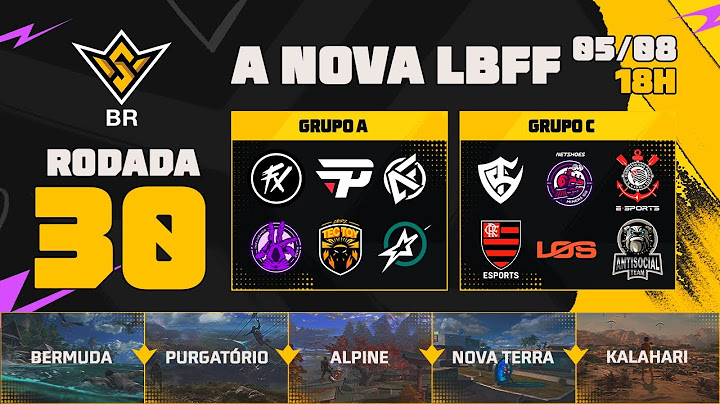 A NOVA LBFF🚨FFWS BR 🏆RODADA 30 - GRUPOS A e C | LBFF 🚨 #FREEFIRE