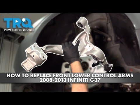 How to Replace Front Lower Control Arms 2008-2013 Infiniti G37