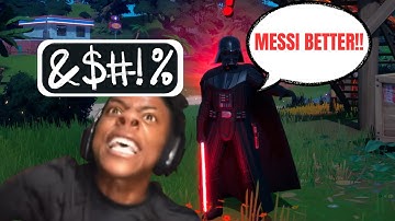 IShowSpeed And AI Darth Vader In Fortnite 😭 *FULL VIDEO*