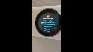 Google Nest Learning Thermostat - Error E72