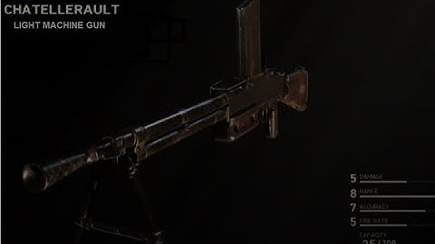 The New Chatellerault LMG (WWII)