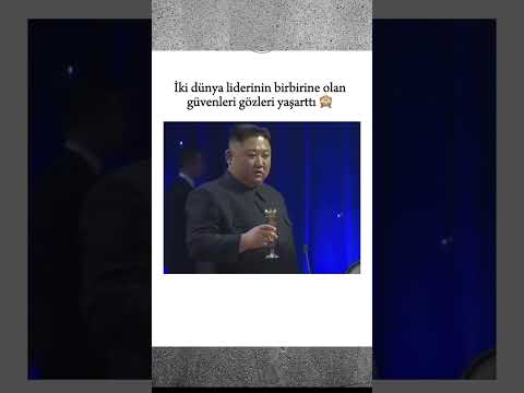DÜNYA LİDERLERİNİN BİRBİRİNE OLAN GÜVENLERİNİ GÖRDÜNÜZMÜ ? #PUTİN #kimjongun  #GÜVEN  #ilginç #BİLGİ