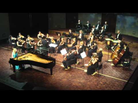 Mozart Piano Concerto No 25 K 503 3rd mov, Zahharenkova