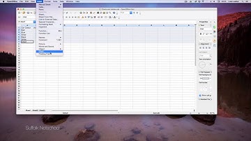 Adding a bar chart in OpenOffice