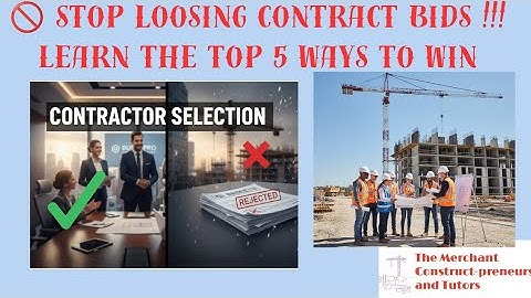How contractors win multimillion-dollar projects (Step-by-Step Guide)