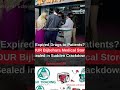 Expired Drug Row: Four Medical Stores Sealed in Bijbehara After Major Crackdown Anantnag,