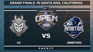 G2 vs ambition - wb r1 universal open rocket league grand finals