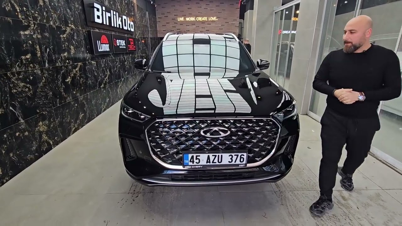 0 km Chery Stek Boya Koruma Filmi LLumar Cam Filmi İç Mekan Seramiği Jant Seramiği Ekran Koruma 