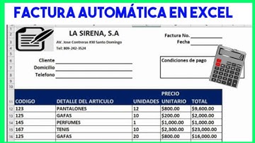 COMO CREAR FACTURAS AUTOMÁTICAS PARA TU NEGOCIO