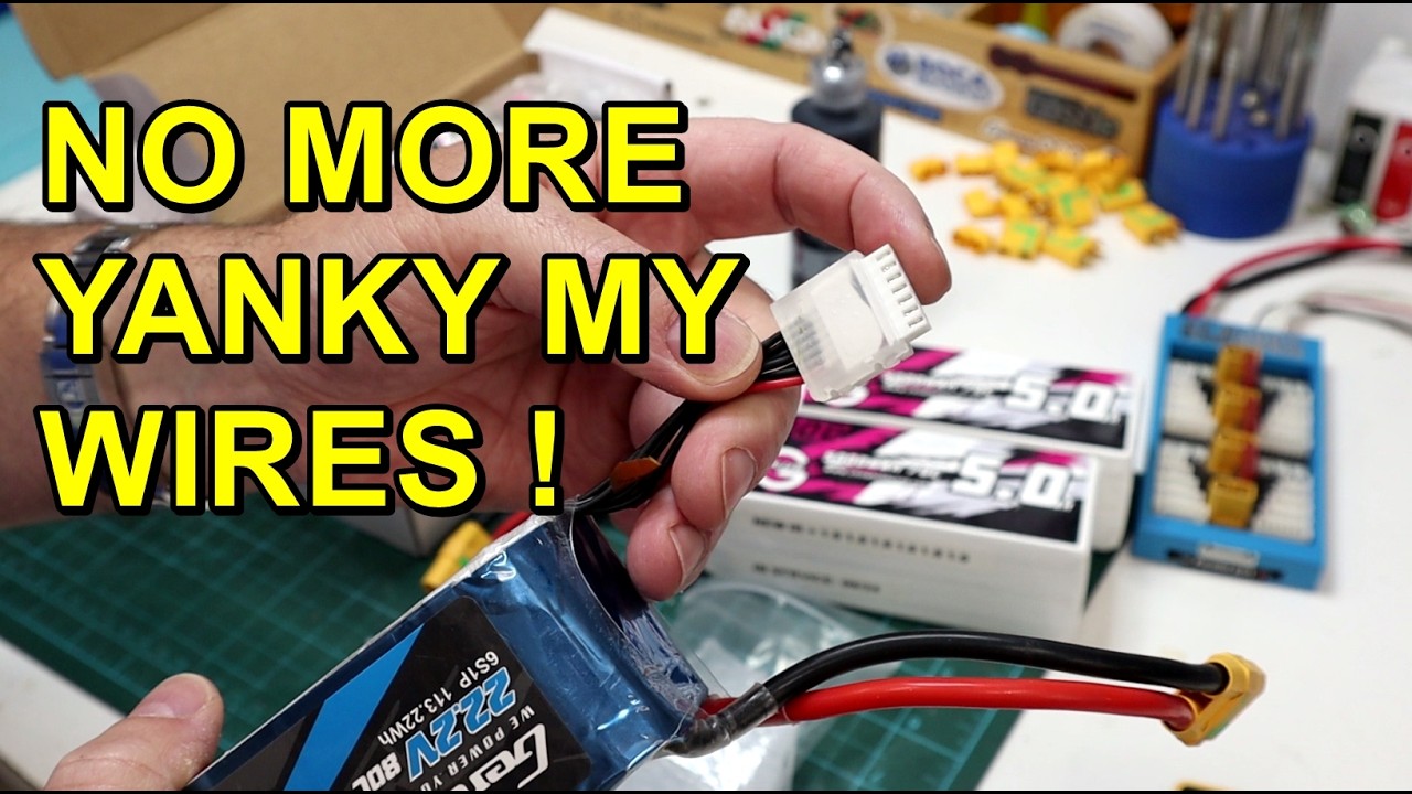 Balancing Plug How To Fit A Balance Plug Protector / AB Clip To Your LiPo Batteries ...