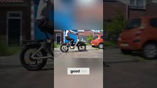 TTGO-F7 Foldable E-Bike: Unboxing, Assembly, and Test Ride! #shorts