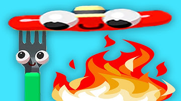 Fork N Sausage 🍢🍡 Levels 201 to 300 - Gameplay IOS, Android Game