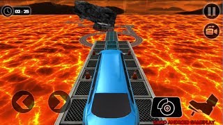 Limousine Car Parking Challenge on Lava Floor - Android Gameplay FHD screenshot 1