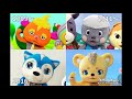 モノランモノラン、ポコポッテイト、ガラピコぷ〜、ファンターネ!