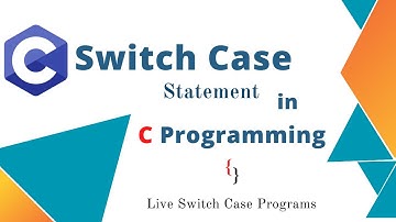 What is switch case statement in C language with syntax and example?
