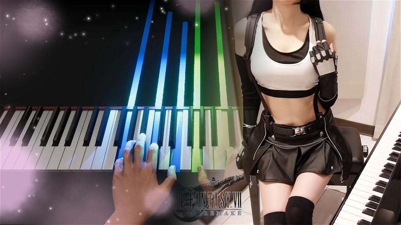 FINAL FANTASY VII Remake & Original 4曲 メドレー [ピアノ] Tifa