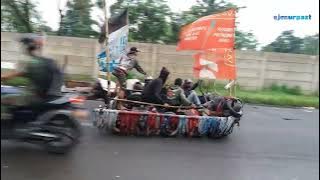 Keseruan anak-anak vespa JSR 2019 LANUD SULAIMAN BANDUNG