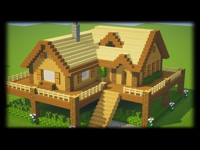 Tuto Grande Maison En Bois Facile A