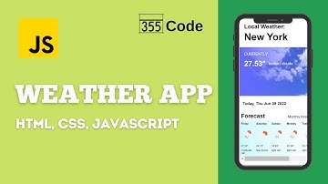 Javascript Tutorial - Build Your Own WEATHER APP [Part 3] - Mapping Weather Data Into App Elements