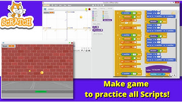 Ball Paddle Game in Scratch (tutorial for beginners)