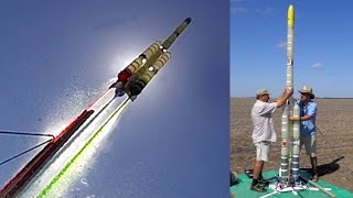 Big Water Rocket with Boosters - Polaron G2