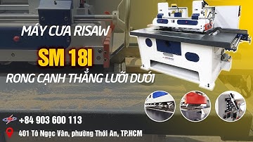 Máy cưa rong Ripsaw – Thiết bị chuyên cắt xẻ gỗ thẳng, nhanh và chính xác SM 18I | Semac