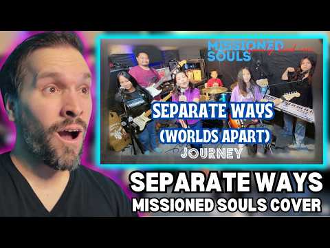 [FAN PICK FRIDAY] SEPARATE WAYS (Worlds Apart) by JOURNEY | Missioned Souls band cover REACTION!!
