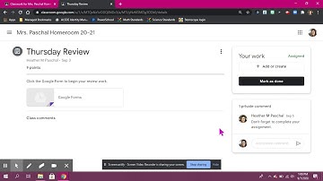 How to View Comments on Google Classroom Assignments
