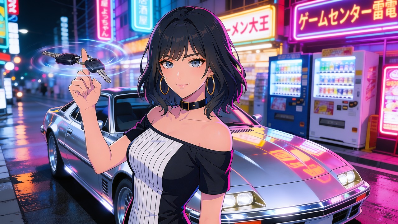 Tokyo City Cruise [FAST Synthwave to Night Drive in 198X] - THIS IS TOKYO LOFI VOL.3