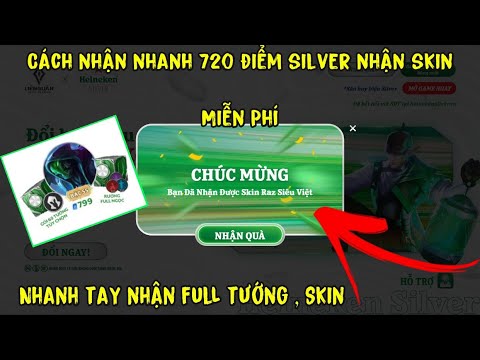 Video Liên Quân | Cách Nhận 720 Huy Hiệu Silver Cực Nhanh Từ... - youtube