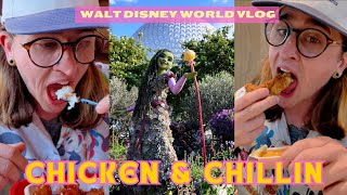 Walt Disney World Vlog | Day 3, ChickfilA | Epcot Flower & Garden, Journey of Water | April 2024