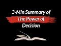 The Power of Decision: Summary Points, Lessons, and Takeaways from Raymond Charles Barker's Book