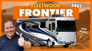 NEW BRAND OF MOTORHOME! Fleetwood Frontier 34GT