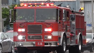 (timberwolf) LAFD Engine 58 (reserve) Responding