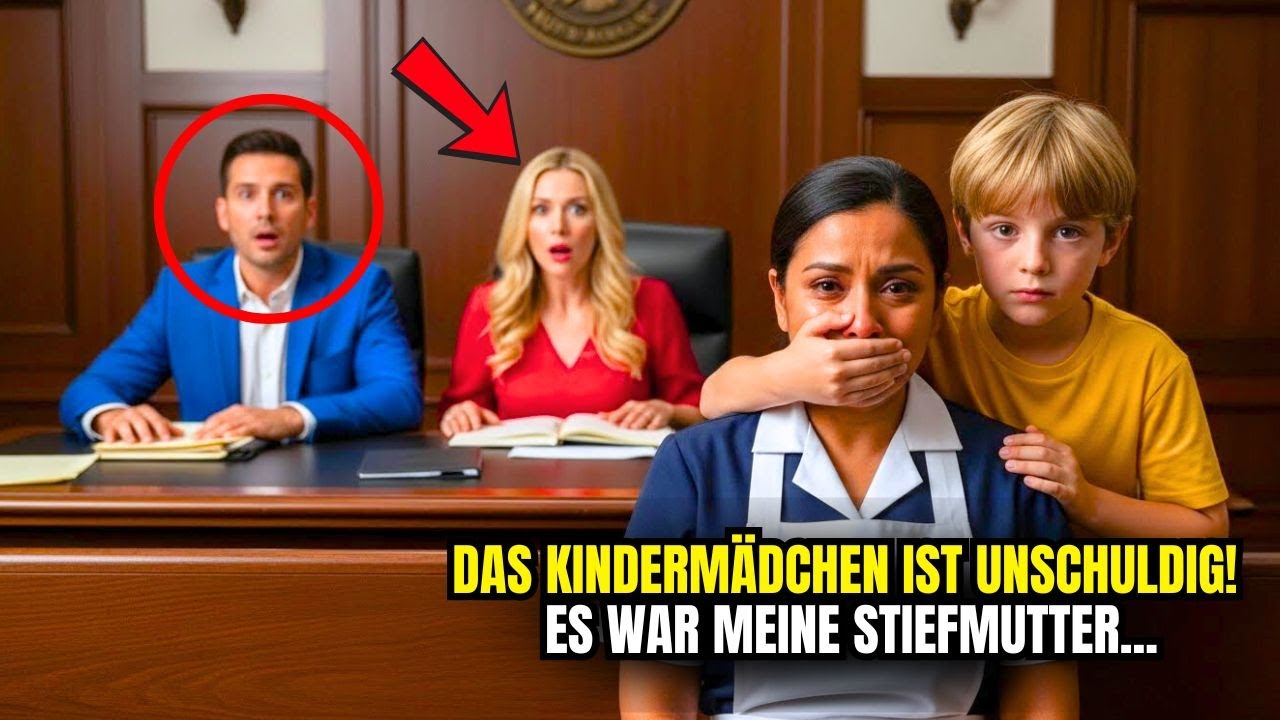 „Das Kindermädchen ist unschuldig, es war meine Stiefmutter!“ — rief der Sohn des Millionärs im