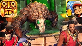 Temple Run 2 VS Subway Surfers iPad Gameplay for Children HD #98 screenshot 3