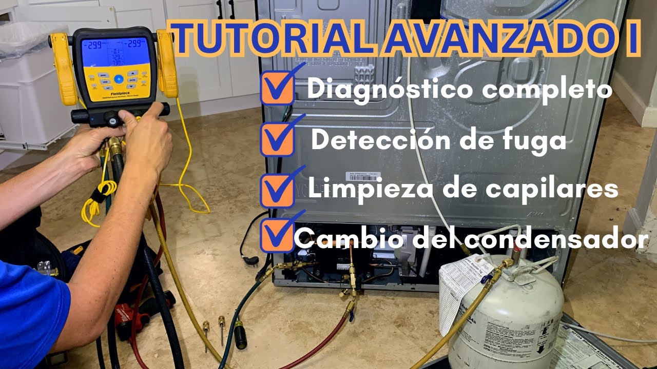 Cómo diagnosticar y solucionar una fuga de gas refrigerante en un refrigerador Samsung