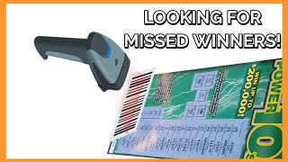2 Minutes of Scanning losing tickets looking for a winner Spoiler I did