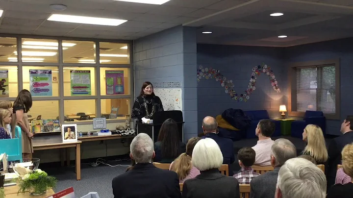 Frances Redmond Reading Nook Dedication in the Low...