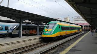 Automotorul Ansaldobreda Ic2 Paraseste Gara Bucuresti Nord Cu Trenul Ir 15533 12.04.2019