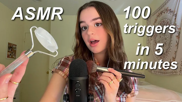 ASMR 100 Triggers in 5 Minutes!