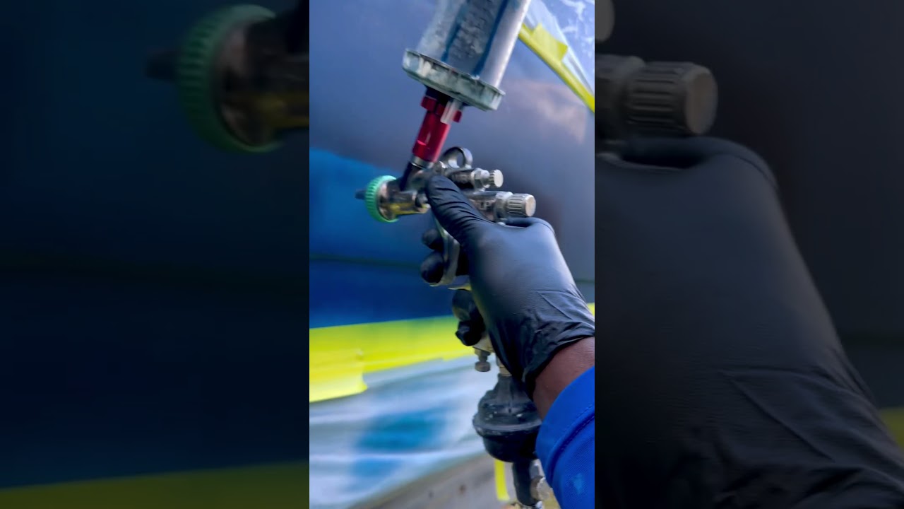 Awl Grip paint repair #automobile #diy #fishing