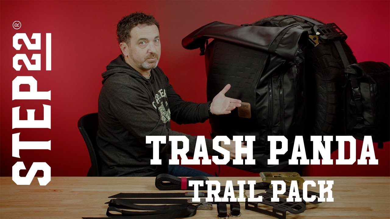 STEP 22 Gear - Trash Panda Trail Pack - YouTube