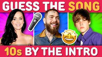 GUESS THE ICONIC 2010s SONG BY THE INTRO 🎵 🤩 | Song Quiz